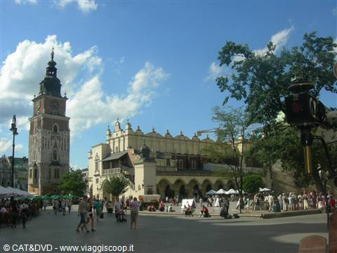 Rynek Glowny, la piazza centrale medievale