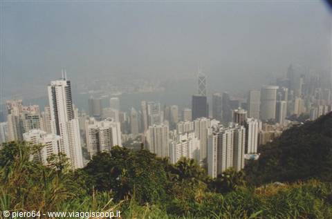 Dalla cima del Victoria Peak