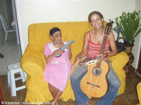 Bahiana ultracentenaria al mandolino