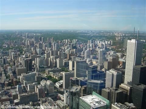 Panorama dalla CN Tower - Toronto
