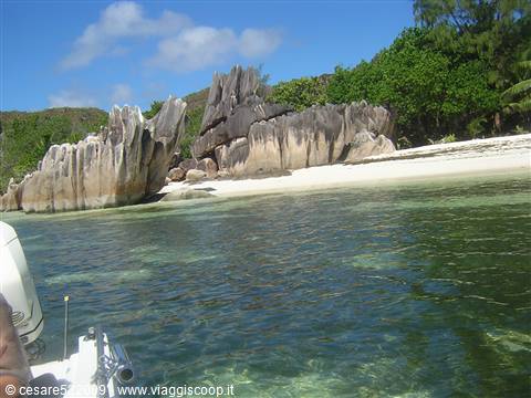 Spiaggia a Birds Island