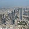 vista dal 124 esimo piano del burji Khalifa EMIRATI ARABI UNITI 