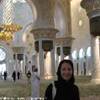 all'interno della moschea di Abu Dhabi EMIRATI ARABI UNITI 