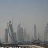 skyline di dubai dalla metropolitana EMIRATI ARABI UNITI 