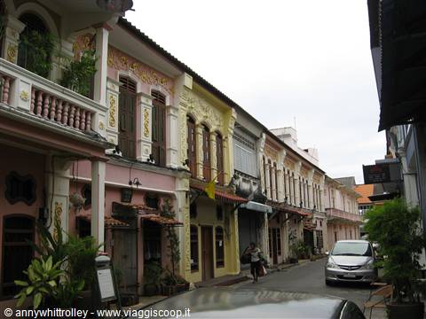 case sino portoghesi a Phuket town