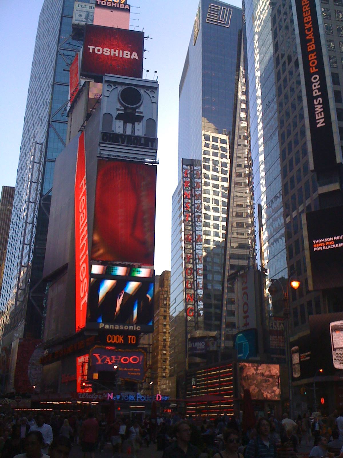 Times Square - Appena arrivati - Sensazione di essere nel centro del mondo...