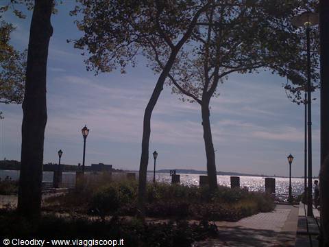 Battery Park - Estremità più a sud di Manhattan - da qui si "salpa" per Miss Liberty