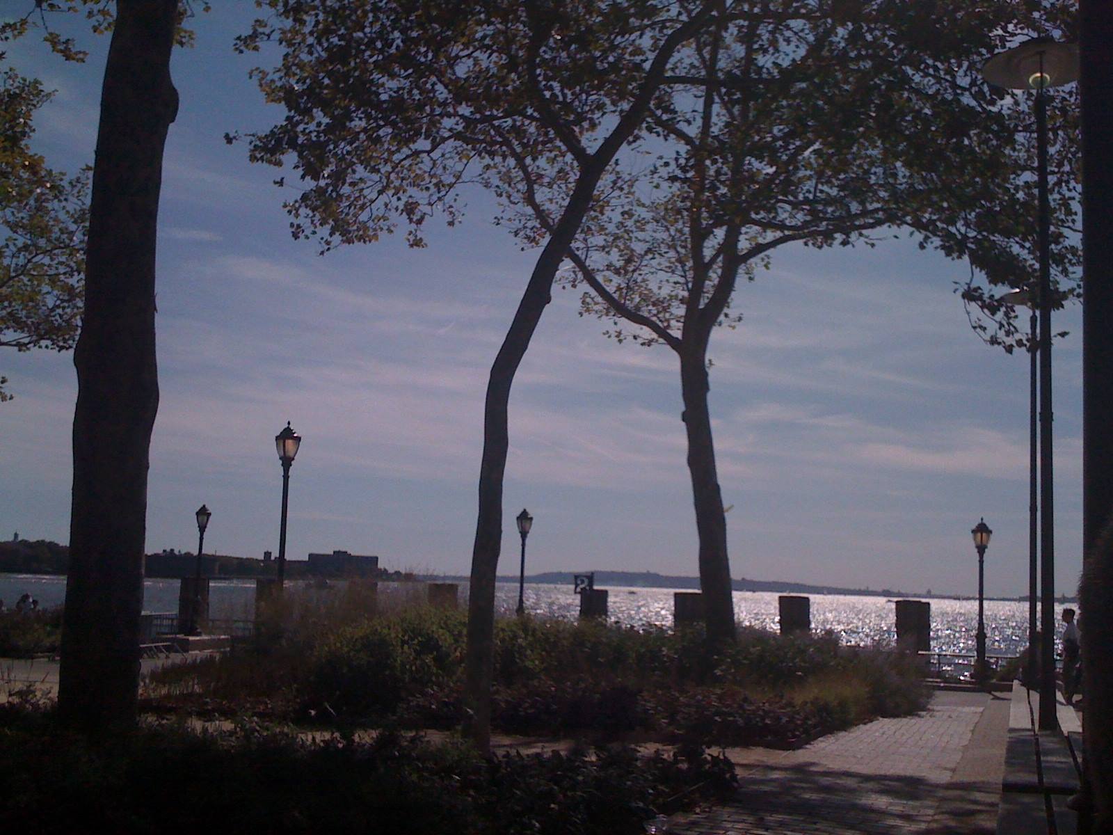 Battery Park - Estremità più a sud di Manhattan - da qui si "salpa" per Miss Liberty