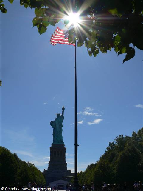 On Liberty Island