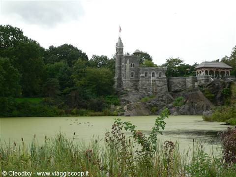 Belvedere Castle in Central Park.