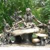 Alice in Wonderland in Central Park.  STATI UNITI D'AMERICA 