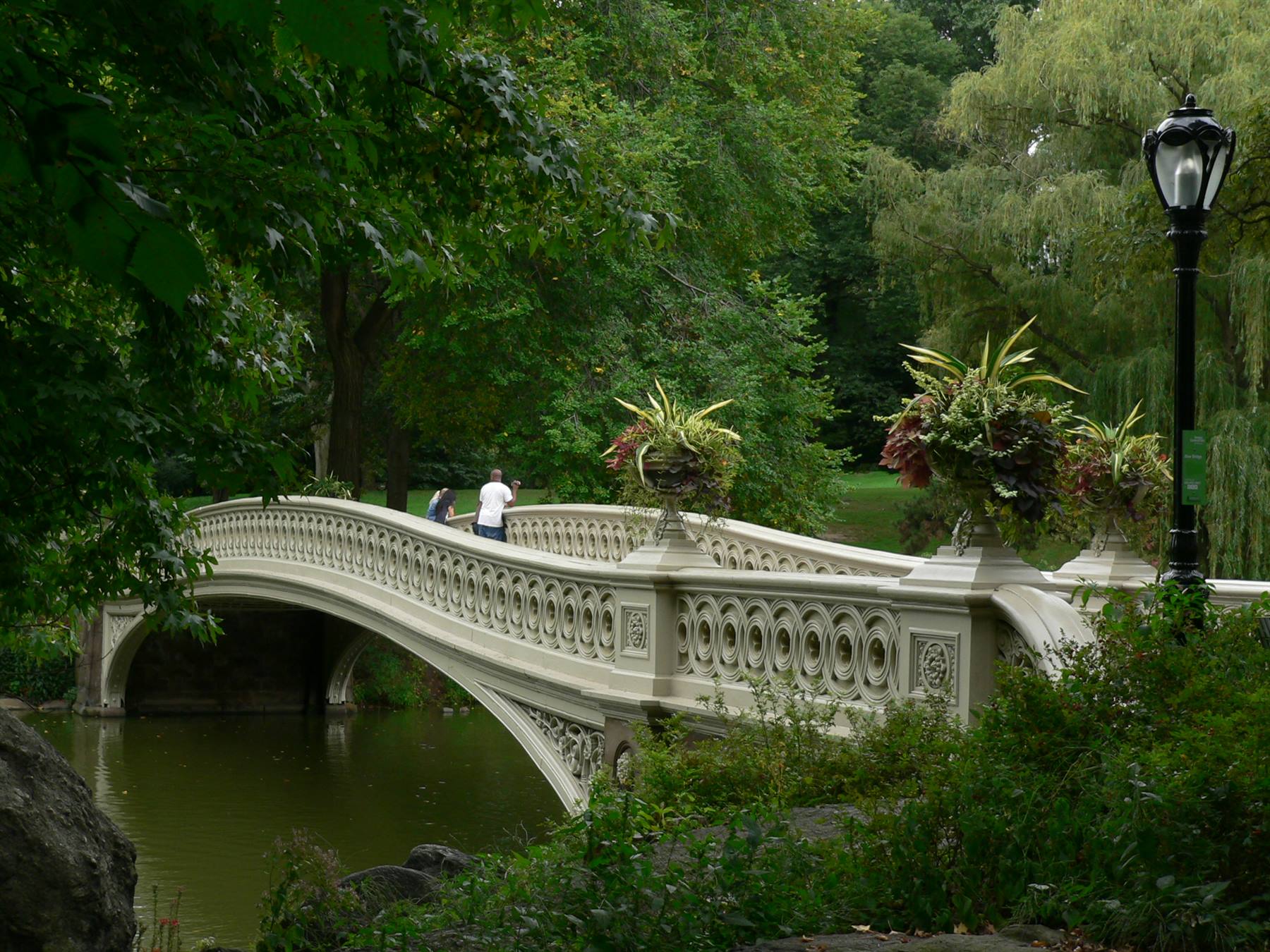 Bow Bridge Central Park.