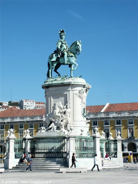 01 Lisbona - 02.03 Praça do Comércio - Re giuseppe