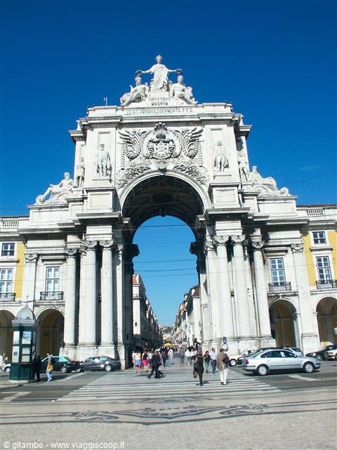 01 Lisbona - 02.04 Praça do Comércio - Arco Triunfal