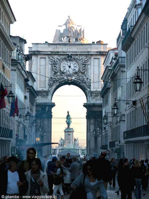 01 Lisbona - 03.01 Baixa - Arco Triunfal da Rua Augusta