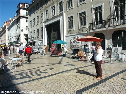 01 Lisbona - 03.02 Baixa - Rua Augusta