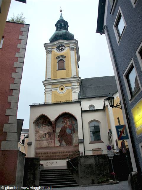 Salzkammergut 067 - Gmunden - Stadtpfarrkirche in Kirchenplatz