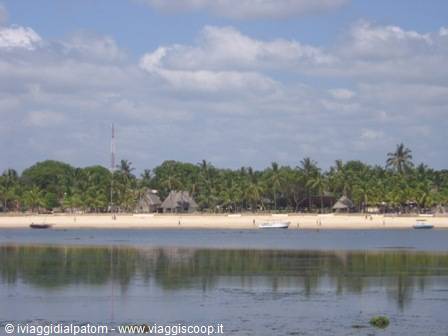 Malindi: vista della spiaggia
