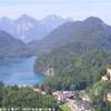 veduda dalla cima di Neuschwanstein GERMANIA 