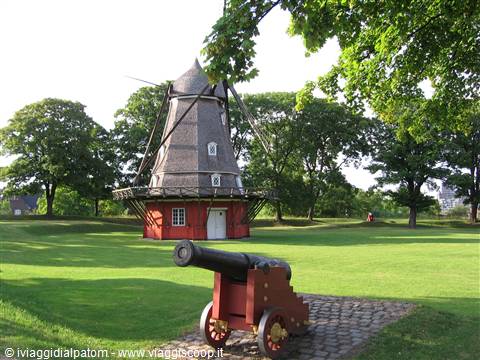 Copenaghen, vista del Kastellet