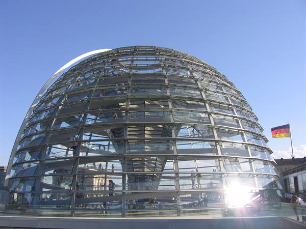 Berlino, la cupola del Reichstag