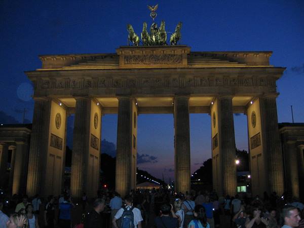 Berlino, la Porta di Brandeburgo