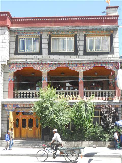 nel centro di Lhasa