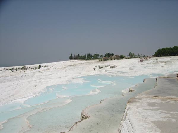 Pamukkale vasche di calcare
