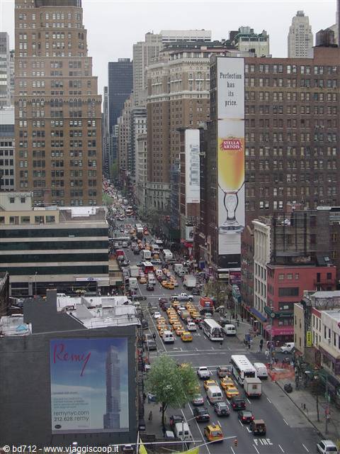 traffico nella seventh avenue