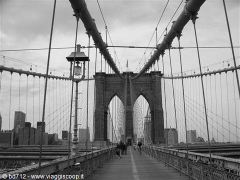 sul ponte di Brooklin