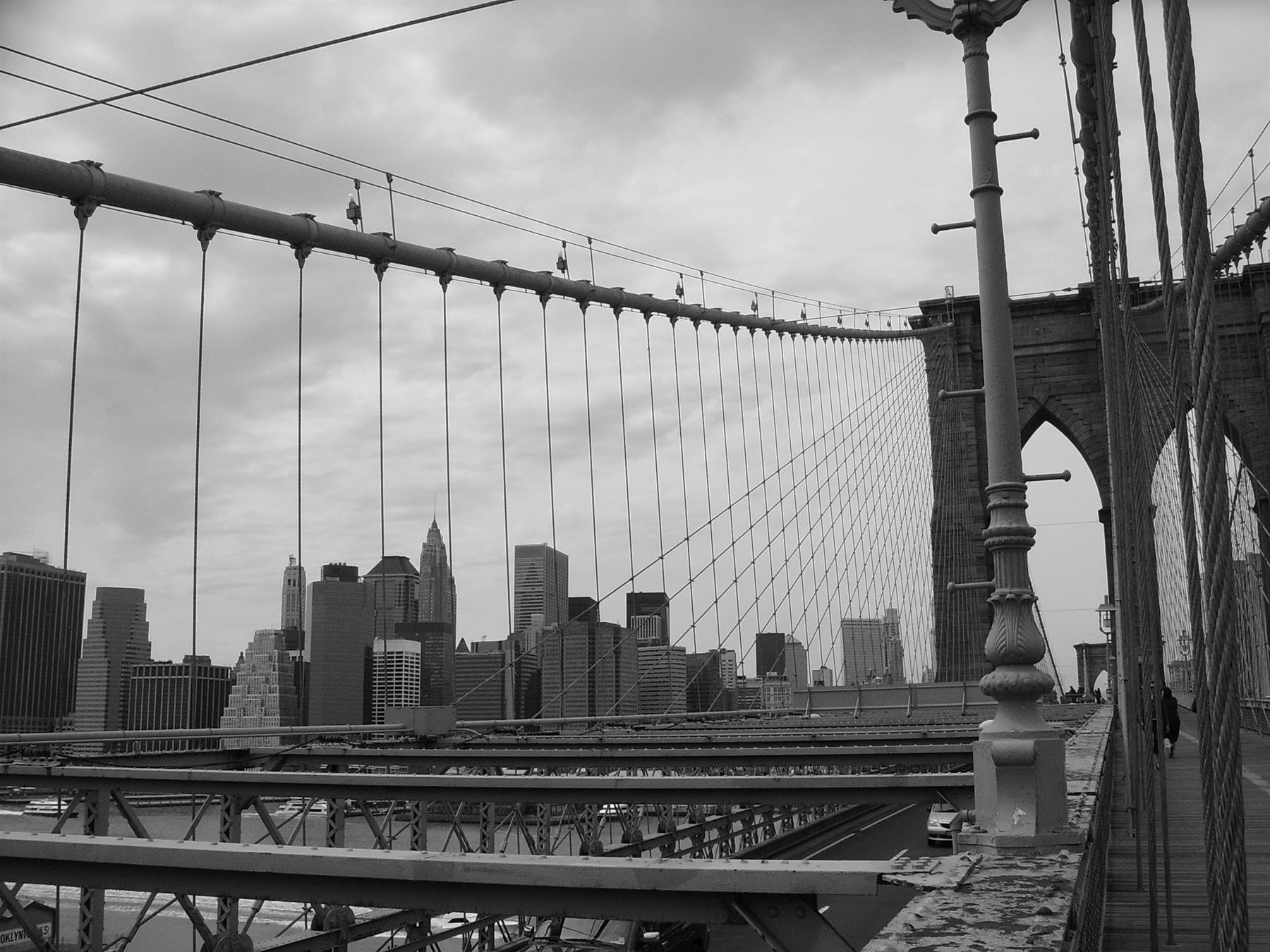wall street vista dal ponte