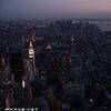 in cima all'Empire all'imbrunire STATI UNITI D'AMERICA 