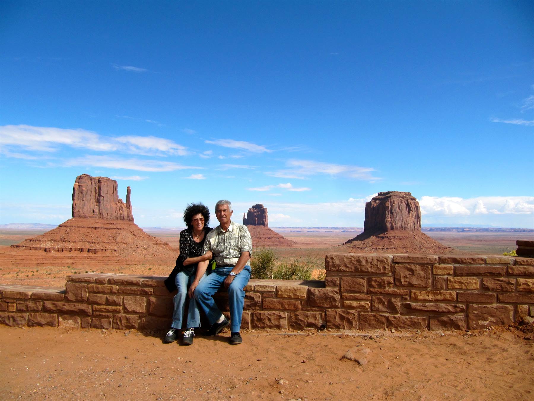 Noi nella Monument Valley