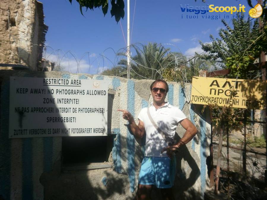 Nicosia parte greca, confine