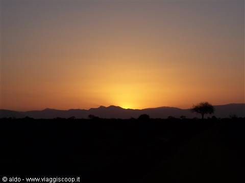 Tramonto africano"