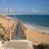 canoa quebrada vista dalla passerella BRASILE 
