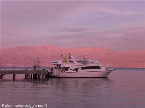 Taba al tramonto