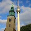 torre della Televisione con Chiesa del '400 GERMANIA 