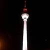 La torre della TV by night GERMANIA 