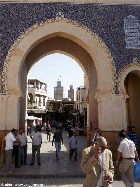 porta blu