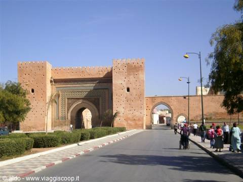 Meknes porta medina
