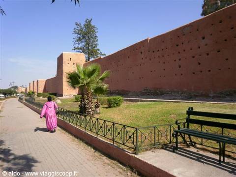 le mura di Marrakech
