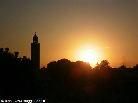 Koutounia al tramonto