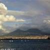 Mergellina vista sul golfo e vesuvio ITALIA 