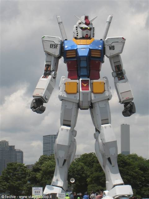 Tokyo - Il Gundam a Odaiba
