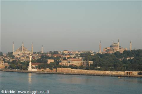 L'arrivo a Istanbul