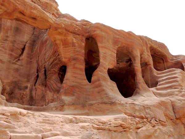 Petra - Case dei Nabatei