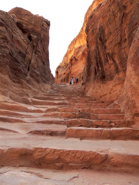 Petra - La salita verso El Deir