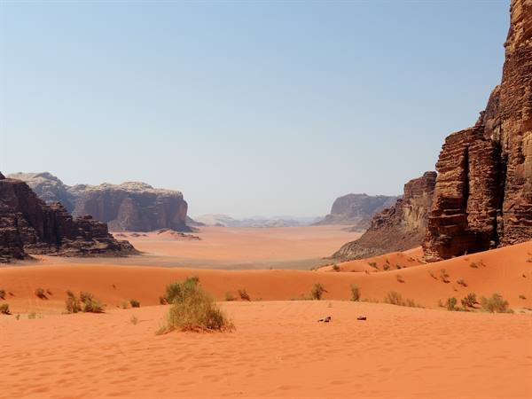Il deserto del Wadi Rum