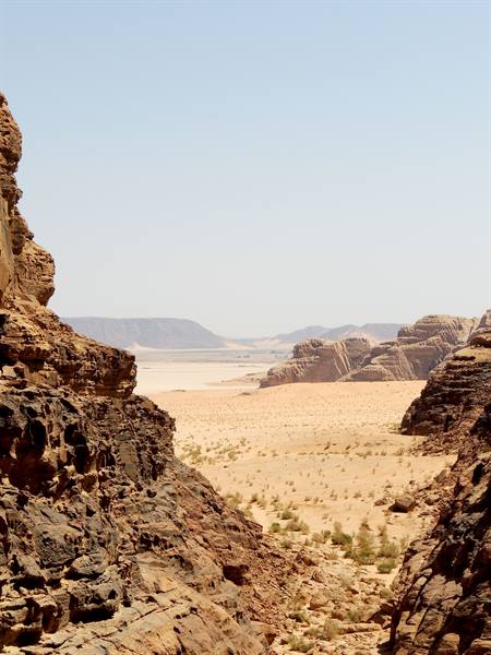 Il deserto del Wadi Rum
